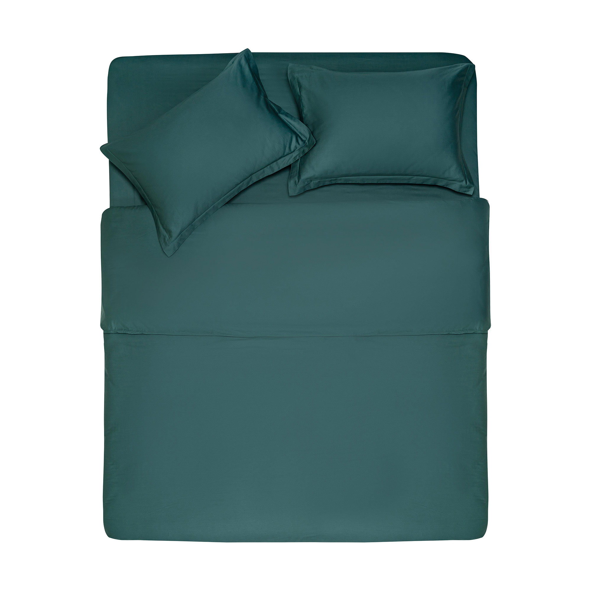 Простирадло Ardesto Mix &amp; Match Premium бавовна, сатин, зелене, 180*240 см (ART1824FSE)